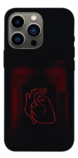Чехол на Apple iPhone 13 Pro (6.1") Красное сердце фото 1 из 1