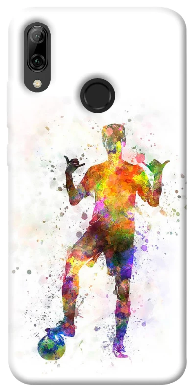 Чохол на Huawei P Smart (2019) Football Player v3 фото 1 з 1
