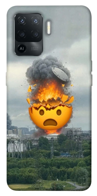 Чохол на Oppo Reno 5 Lite Moscow never sleeps ver.2 фото 1 з 1