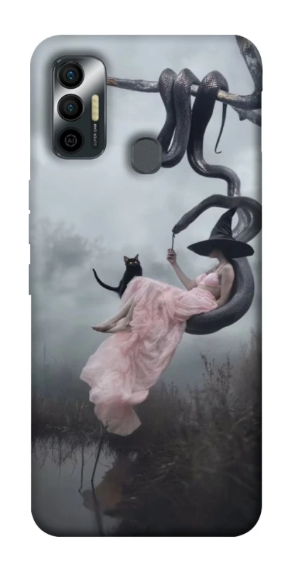 Чохол на TECNO Spark 7 Halloween Witch ver.5 фото 1 з 1