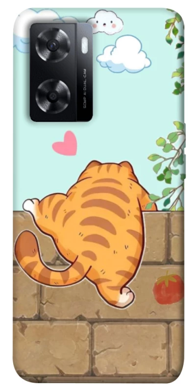Чохол на Oppo A57s Cat the meow фото 1 з 1