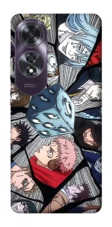 Чехол на Oppo A60 jujutsu kaisen v4 фото 1 из 1