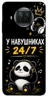 Чехол на Xiaomi Mi 10T Lite / Redmi Note 9 Pro 5G У навушниках 24/7 фото 1 из 1