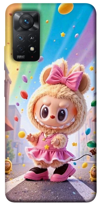 Чохол на Xiaomi Redmi Note 12 Pro 4G Labubu rainbow фото 1 з 1