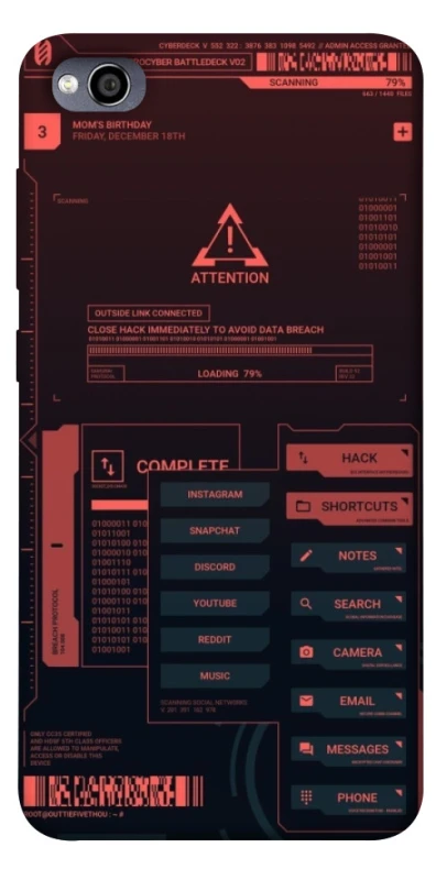 Чохол на Xiaomi Redmi 4a Attention фото 1 з 1