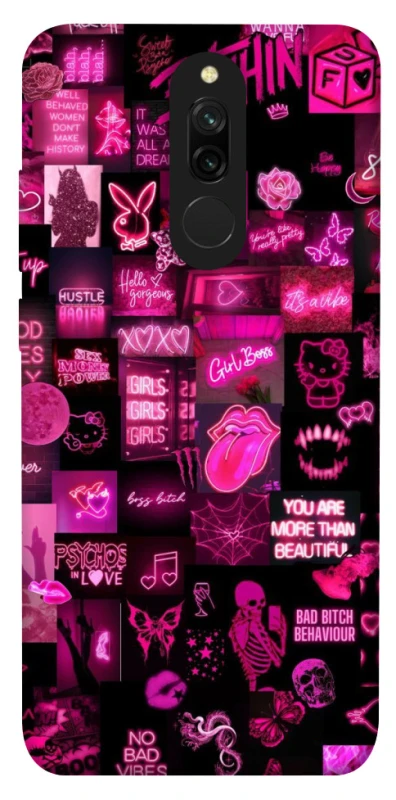 Чехол на Xiaomi Redmi 8 Hot collage ver.8 фото 1 из 1