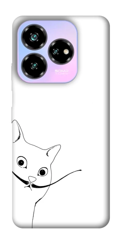 Чехол на ZTE Nubia V60 Desing Кот Дали фото 1 из 1