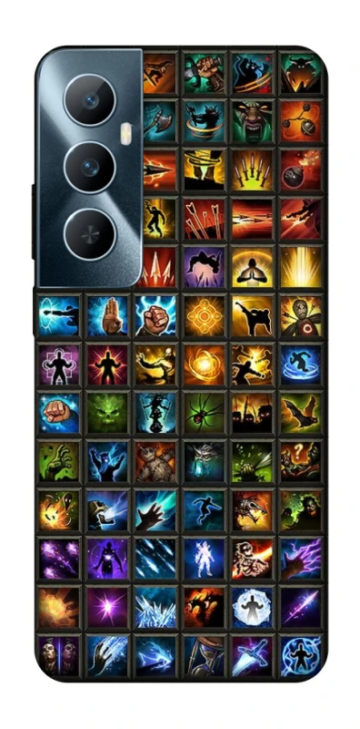 Чехол на Realme C65 4G Abilities menu ver.3 фото 1 из 1