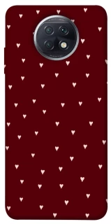 Чехол на Xiaomi Redmi Note 9 5G / Note 9T Smal hearts фото 1 из 1