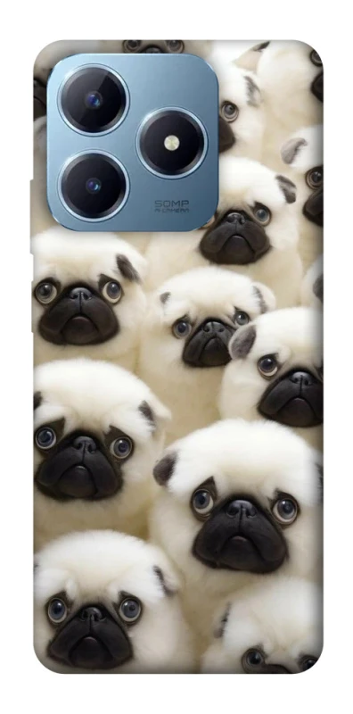 Чохол на Realme C63 Doggy Pug Love фото 1 з 1