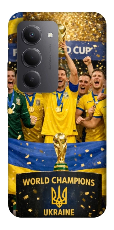 Чохол на Xiaomi Redmi 15 (Global) UA-Football ver.5 фото 1 з 1