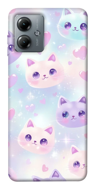 Чехол на Motorola Moto G14 Funny Kittens ver.4 фото 1 из 1