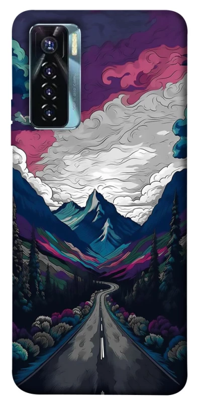 Чохол на TECNO Camon 17 Pro Намальовані гори фото 1 з 1