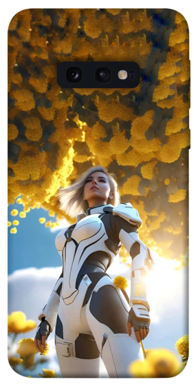Чохол на Samsung Galaxy S10e Cyber space girl ver.3 фото 1 з 1
