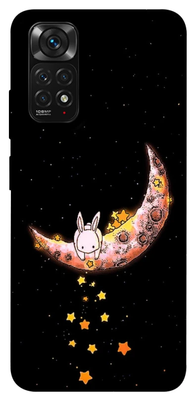 Чехол на Xiaomi Redmi Note 11 (Global) / Note 11S Moon rabbit фото 1 из 1