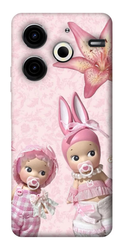 Чохол на TECNO Pova 6 Neo (LI6) Vintage Blossom Twins фото 1 з 1