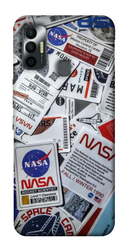 Чехол на TECNO Spark 7 NASA ver.4 фото 1 из 1