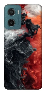 Чохол на Motorola Moto G06 Black and Red фото 1 з 1