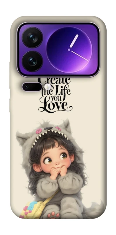 Чохол на Xiaomi 17 Pro Max Create the life you love фото 1 з 1