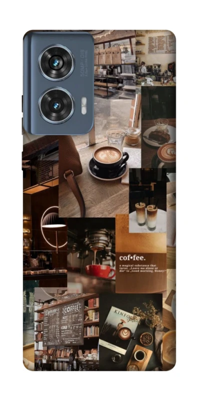 Чохол на Motorola Edge 50 Coffee collage ver.2 фото 1 з 1