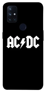 Чохол на OnePlus Nord N10 5G AC/DC logo фото 1 Чохол на OnePlus Nord N10 5G AC/DC logo фото 1 з 1