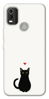 Чехол на Nokia C21 Plus cat in love фото 1 из 1
