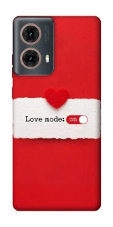 Чохол на Motorola Moto G85 Love Mode ON фото 1 з 1