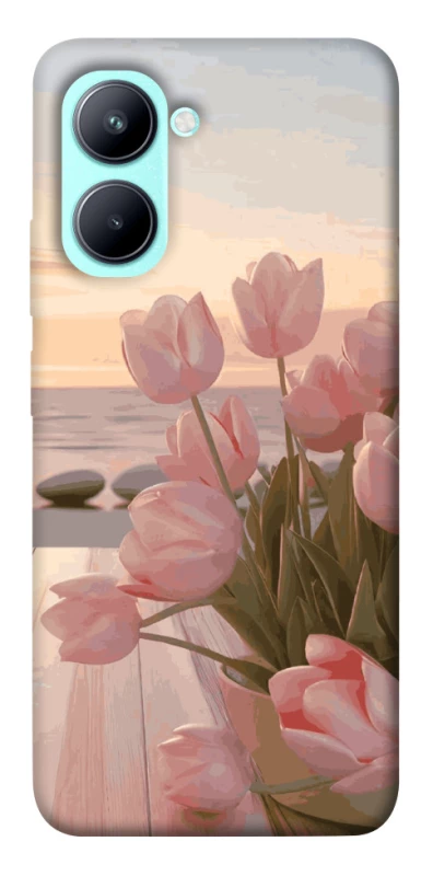 Чехол на Realme C33 Morning Flowers zon фото 1 из 1