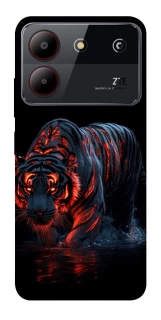 Чохол на ZTE Blade A54 4G fire tiger фото 1 з 1