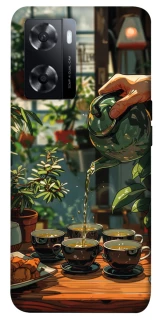 Чохол на Oppo A57s Tea time фото 1 з 1