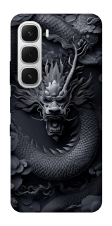 Чехол на Infinix Hot 60i black dragon фото 1 из 1