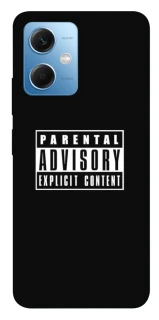 Чехол на Xiaomi Poco X5 5G Parental Advisory Label фото 1 Чехол на Xiaomi Poco X5 5G Parental Advisory Label фото 1 из 1