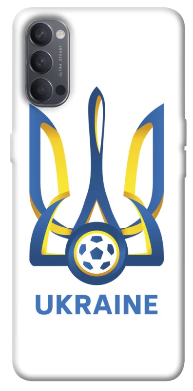 Чохол на Oppo Reno 4 Футбольний Герб v2 фото 1 з 1