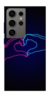 Чехол на Samsung Galaxy S24 Ultra Neon love фото 1 из 1