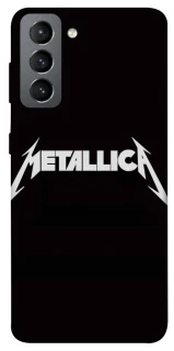 Чехол на Samsung Galaxy S21 FE Metallica logo фото 1 Чехол на Samsung Galaxy S21 FE Metallica logo фото 1 из 1