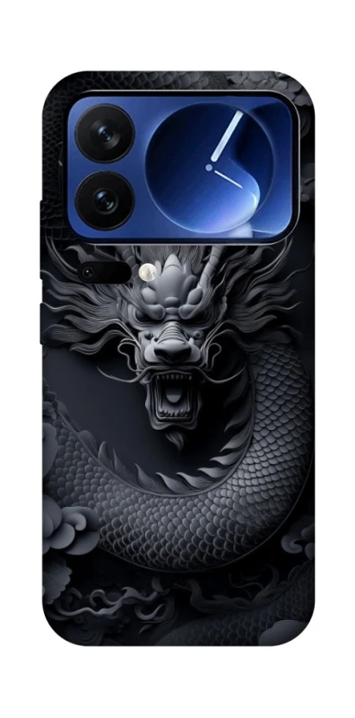 Чохол на Xiaomi Poco F7 Ultra black dragon фото 1 з 1