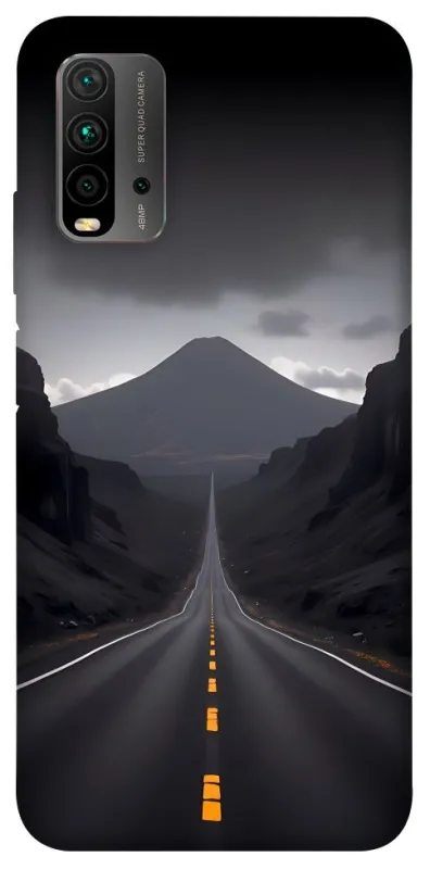 Чехол на Xiaomi Redmi 9T Black mountains фото 1 из 1