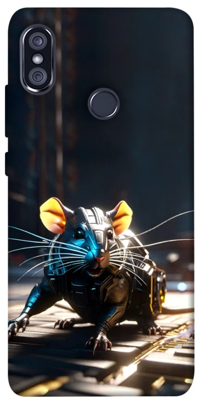 Чохол на Xiaomi Redmi Note 5 Pro / Note 5 (AI Dual Camera) Cyber rat фото 1 з 1