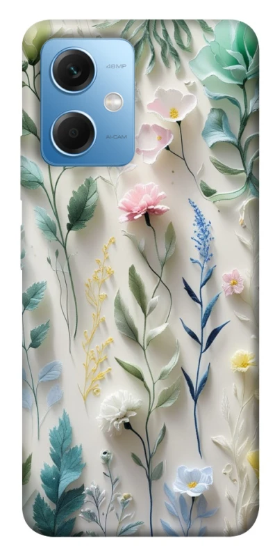 Чохол на Xiaomi Redmi Note 12 5G Floral design ver.3 фото 1 з 1