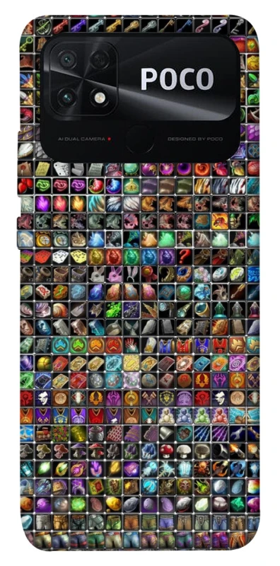 Чохол на Xiaomi Poco C40 Inventory menu ver.1 фото 1 з 1