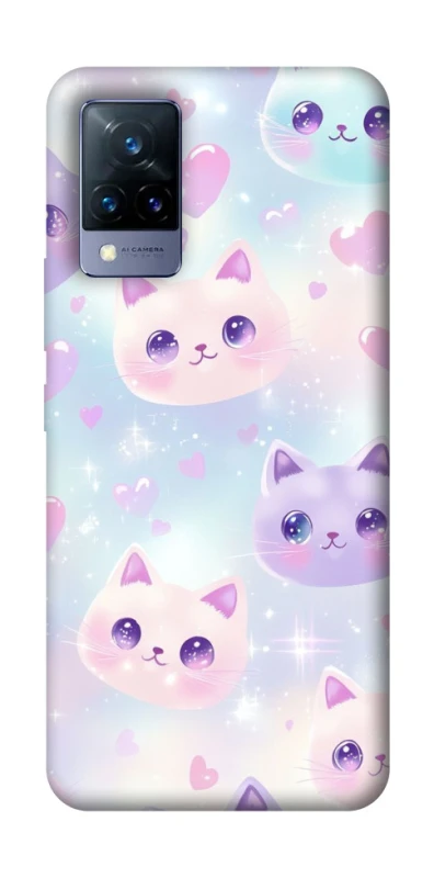 Чехол на Vivo V21 Funny Kittens ver.4 фото 1 из 1