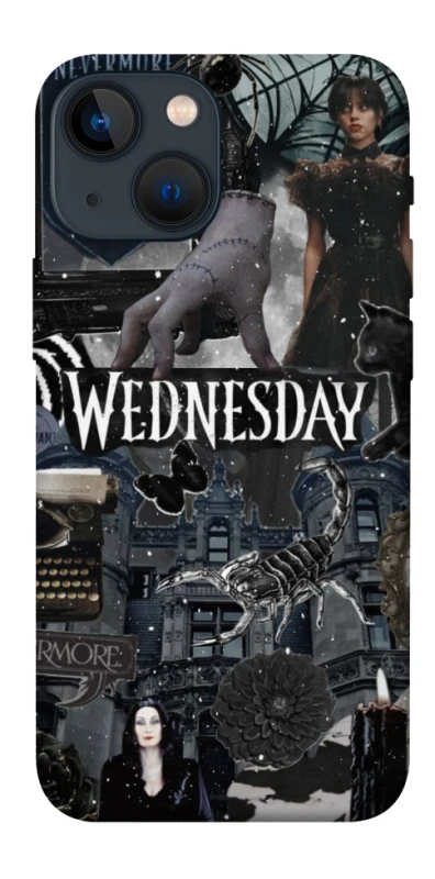 Чохол на Apple iPhone 13 mini (5.4") Wednesday Collage ver.2 фото 1 з 1