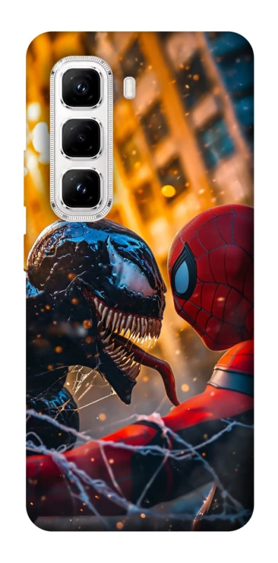 Чехол на Infinix Hot 50 Pro Venom vs Spiderman фото 1 из 1