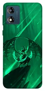 Чехол на Motorola Moto E13 Warcraft Illidan фото 1 из 1