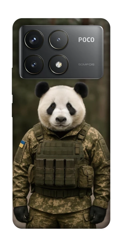 Чохол на Xiaomi Poco F6 Pro Панда захисник фото 1 з 1