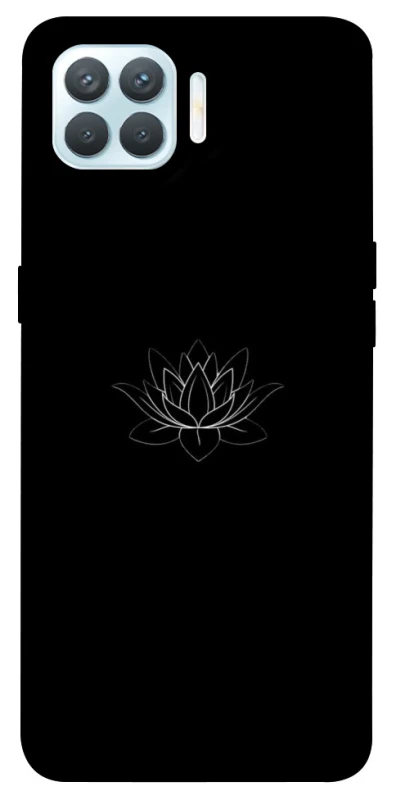 Чохол на Oppo F17 Pro Black Lotus фото 1 з 1