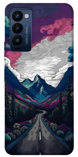 Чехол на TECNO Camon 18 Нарисованные горы фото 1 из 1