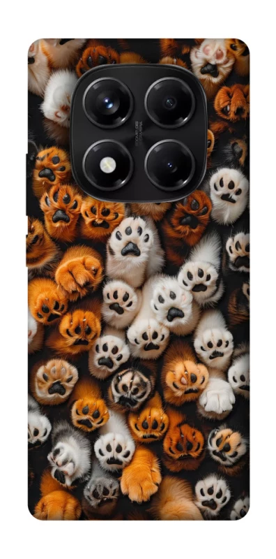 Чехол на Xiaomi Redmi Note 14 Pro 5G Сat paws фото 1 из 1