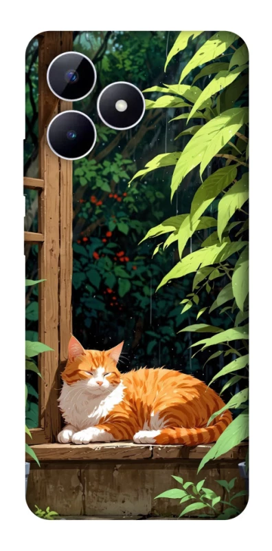 Чохол на Realme Note 50 5G red cat фото 1 з 1