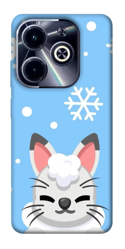 Чохол на Infinix Hot 40i Adopt Me Snow Kitty Smile фото 1 з 1